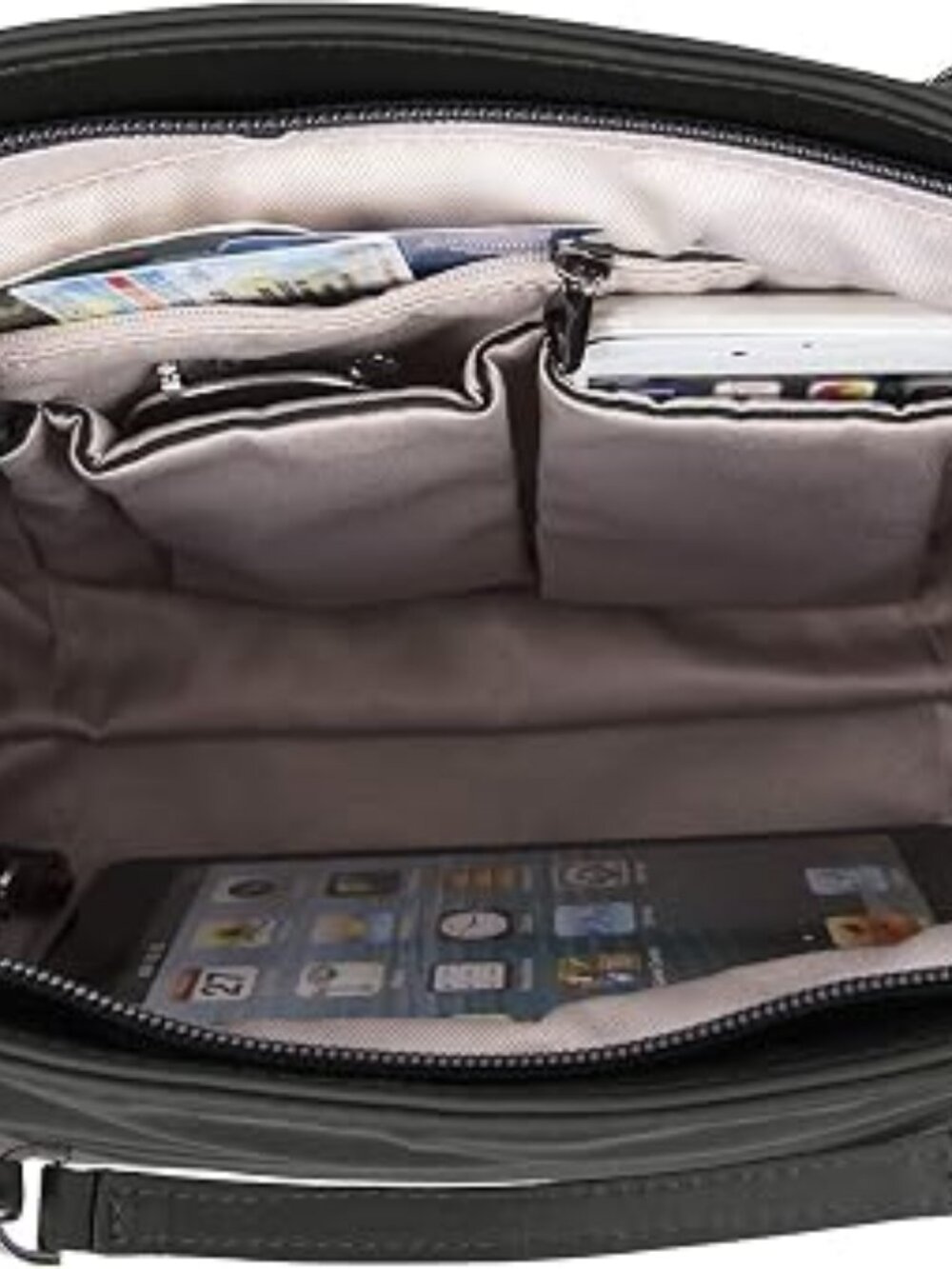 Travelon Anti-Theft Parkview Satchel Crossbody - Picture 11 of 12